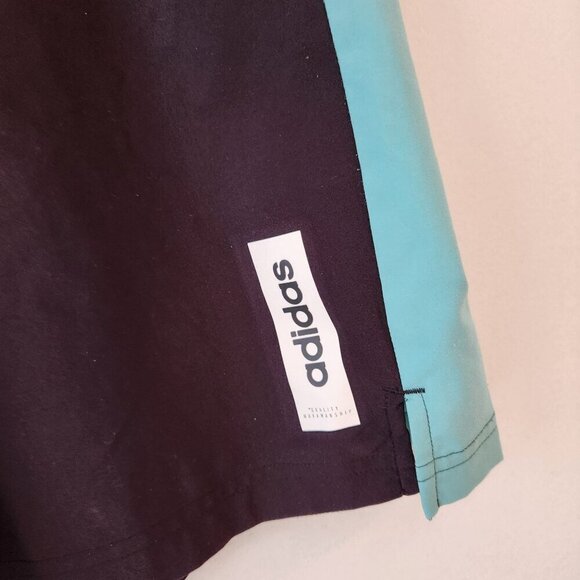 Adidas Primeblue Black Athletic Shorts Running Basketball Blue Performance L - Picture 4 of 9